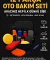 Premium Oto Bakım Seti - 12 Parça Toptan Set – Araç Temizlik ve Detaylı Bakım Kiti