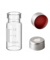 Şeffaf Cam Vial 2 mL - Hacim Ölçekli - (Crimp ND11) - 100 Adetlik Toptan Set