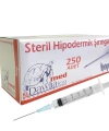 Steril Enjektör Şırınga 3cc (3mL) - 3 Parça - 100 Adetlik Set