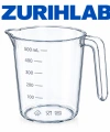 ZURIHLAB Şeffaf Ölçü Kabı Beher