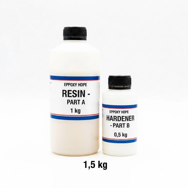 1,5 KG Şeffaf Epoksi Reçine - Yüksek Kalite Epoksi Reçine Seti