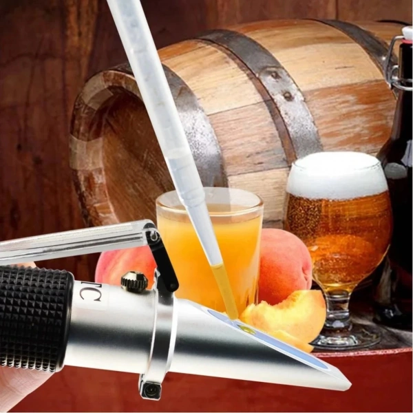Bira Refraktometresi - Çözünürlük : 0.2°Bx