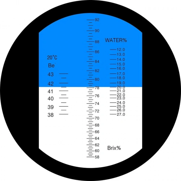 Bal Refraktometre - Reçel Bal Ölçer - %58-90 Brix
