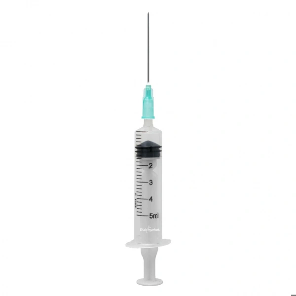 Steril Enjektör Şırınga 5cc (5mL) - 3 Parça - 100 Adetlik Set