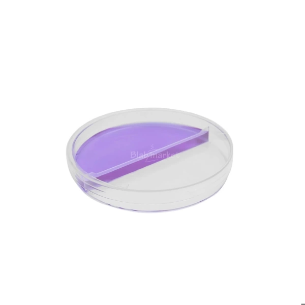 Steril İki Bölmeli Petri Kabı Kutusu 90x15mm - 25 Adetlik Paket