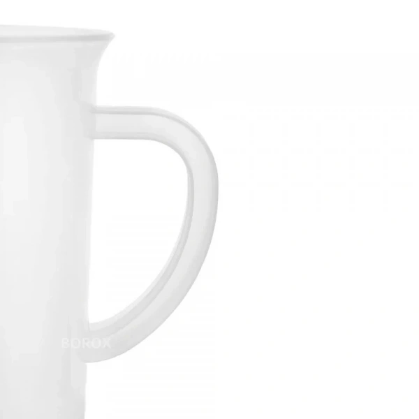 Kulplu Plastik Beher 250 mL - Kabartma Dereceli Beaker - Ölçü Kabı - 12 Adetlik Toptan Set