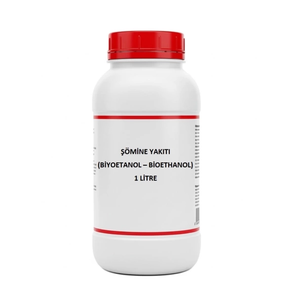 Şömine Yakıtı 1 Litre - Biyoetanol - Bioethanol - Saflık: Min %96