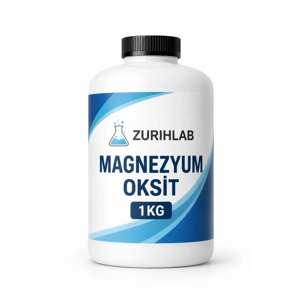 Magnezyum Oksit 1 KG (CAS NO: 1309-48-4)
