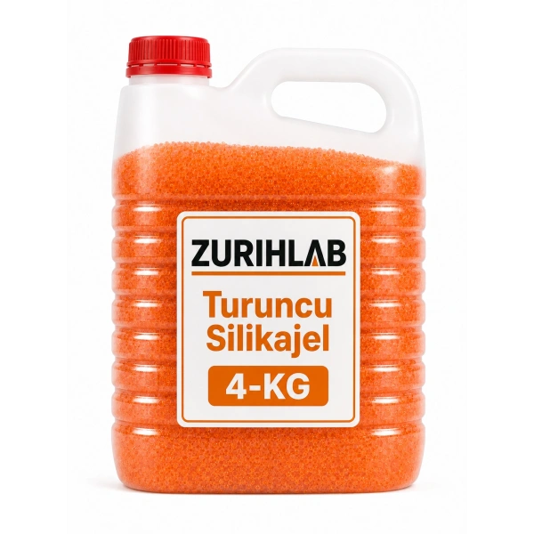 Turuncu Silikajel 4 KG Yüksek Kalite Nem Alıcı Silika Jel Boncuk