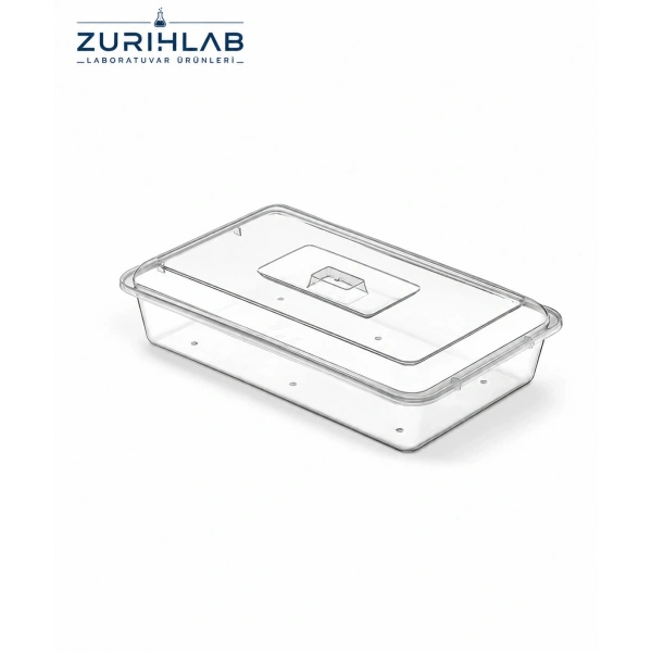 ZURIHLAB Kapaklı Köşeli Plastik Küvet