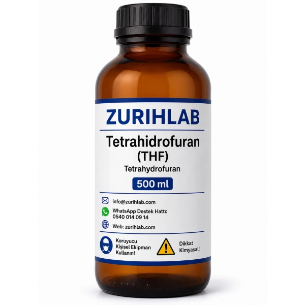 ZURIHLAB Tetrahidrofuran 500mL - Tetrahydrofuran (THF)