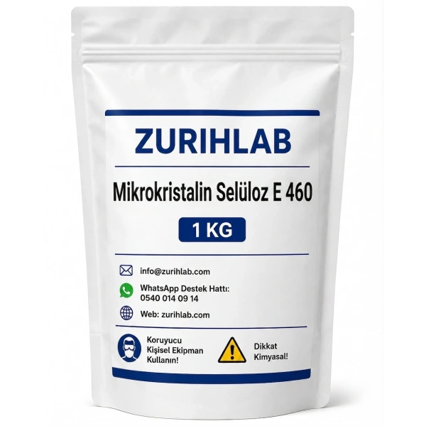 ZURIHLAB Mikrokristalin Selüloz E460 - 1KG