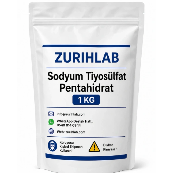 ZURIHLAB Sodyum Tiyosülfat Pentahidrat 1KG