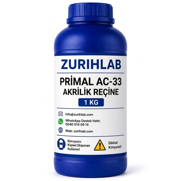 ZURIHLAB Primal AC-33 Akrilik Reçine 1KG