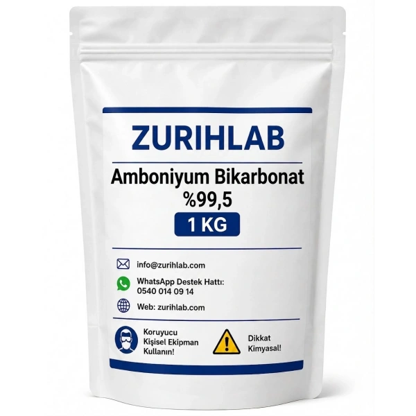 ZURIHLAB Amonyum Bikarbonat %99,5 - 1KG
