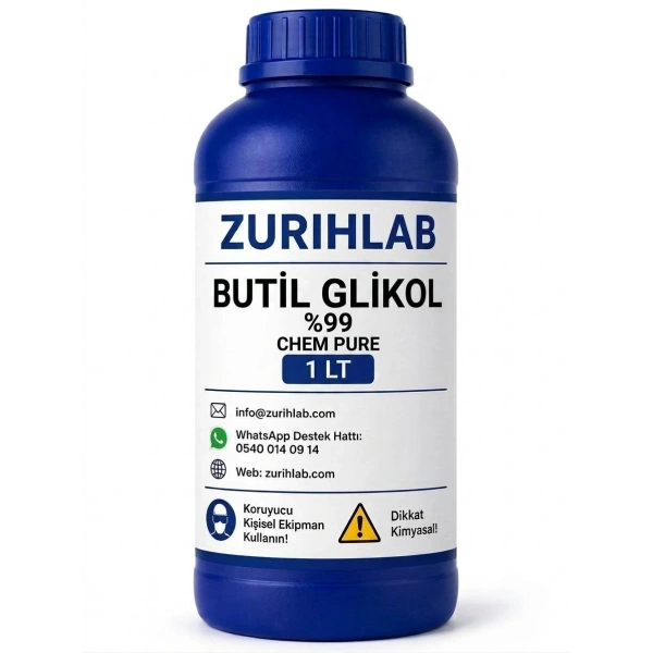 ZURIHLAB Butil Glikol %99 Chem Pure - Butyl Glycol - 1LT