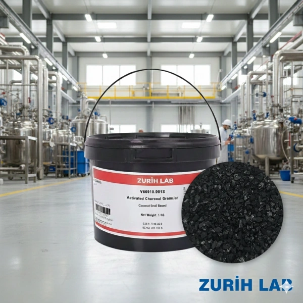 Aktif Karbon Granül 1 Kg (Coconut Bazlı) Activated Carbon – Zurih Lab