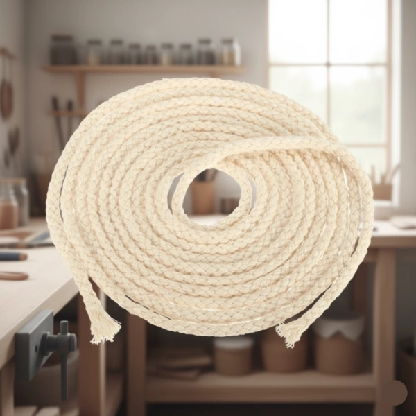 Alkol Lambası Fitili 6 mm - (1 Metre/Paket)