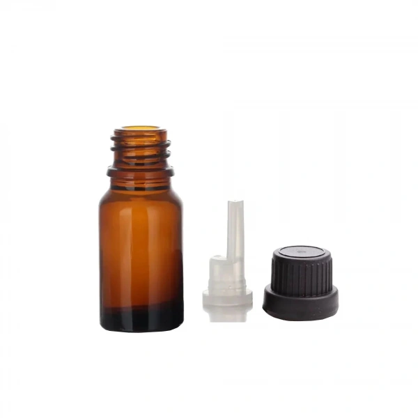 Amber Cam Damlalıklı Şişe 10cc - 100 Adetlik Toptan Set - Yüksek Kaliteli