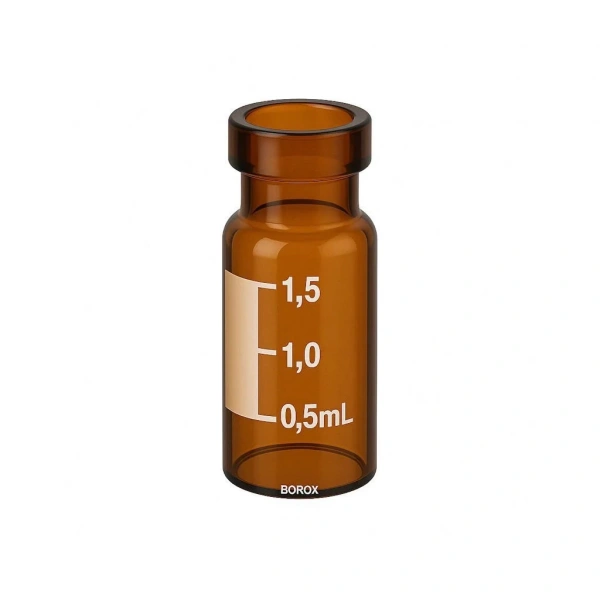 Amber Cam Vial 2 mL - Hacim Ölçekli - (Crimp ND11) - 100 Adetlik Toptan Set