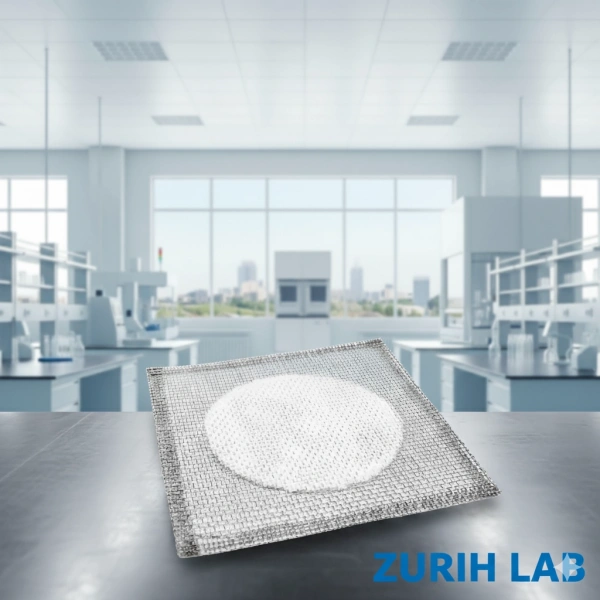 Amyant Tel Ortası Seramik 14x14 cm | Yüksek Isı Yalıtım Plakası | Endüstriyel ve Laboratuvar Kullanımı