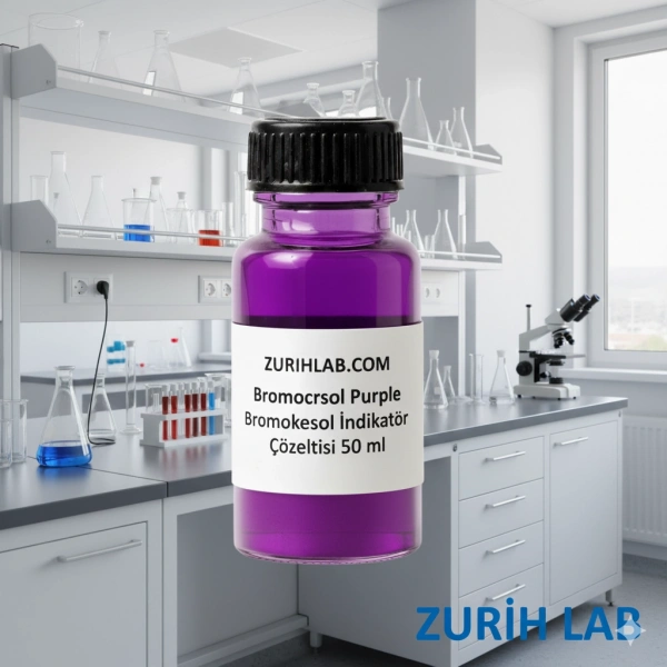 Bromocresol Purple 50 ml - pH Göstergesi ve Laboratuvar Reaktifi