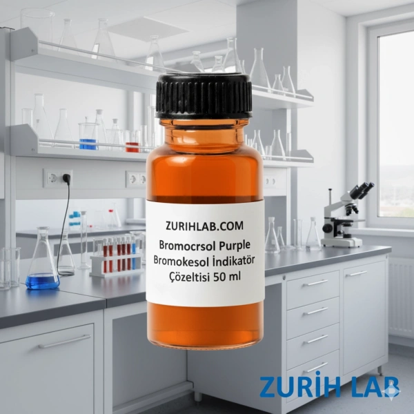 Bromocresol Purple 50 ml - pH Göstergesi ve Laboratuvar Reaktifi