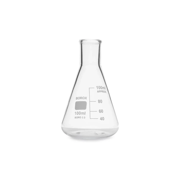 Cam Erlen (Erlenmeyer Flask) 100 mL - 10 Adetlik Toptan Set