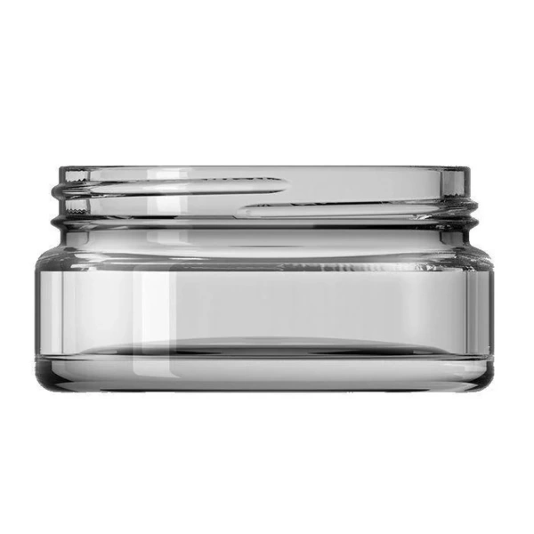 Cam Kavanoz Şişe 50 cc - 100 Adetlik Toptan Set - Yüksek Kaliteli