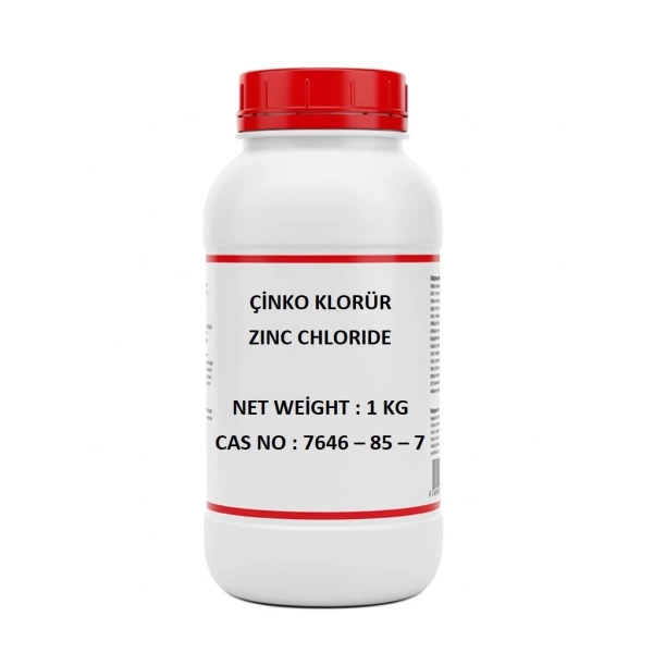 Çinko Klorür 1 Kg - Zinc Chloride - ZnCl2 - Yüksek Kaliteli