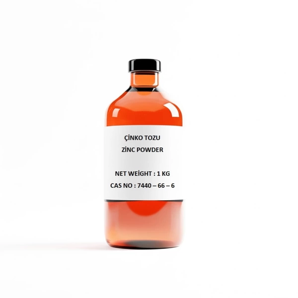 Çinko Tozu 1Kg - Zinc Powder - Laboratory Grade (CAS No: 7440-66-6)