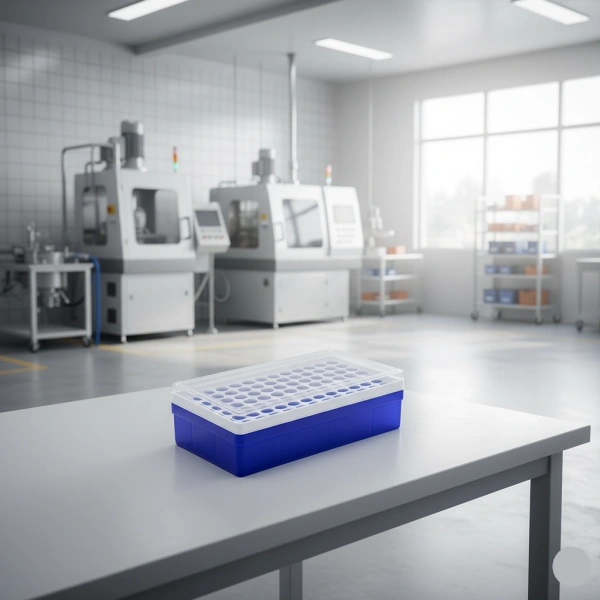 Deney Tüpü (Eppendorf) Standı – Deney Tüpü için Laboratuvar Rafı - Ependorf Tüp Standı - Yüksek Kaliteli