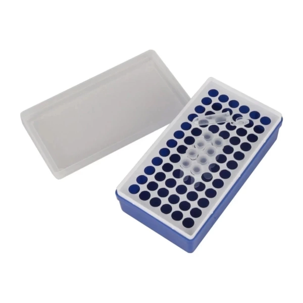 Eppendorf Tüp Standı – 72 Delikli | 1.5 mL Deney Tüpü için Laboratuvar Rafı