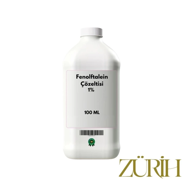 Fenolftalein (Phenolphtalein) İndikatör Çözeltisi 100 mL - %1
