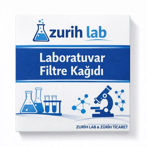 Filtre Kağıdı 90 mm – Kalitatif Hızlı Grade 4 | Laboratuvar Filtrasyon Kağıdı – Zurih Lab