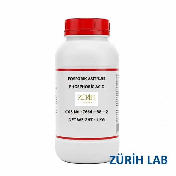 Fosforik Asit %85 – 1 KG | Yüksek Kalite – Zurih Lab