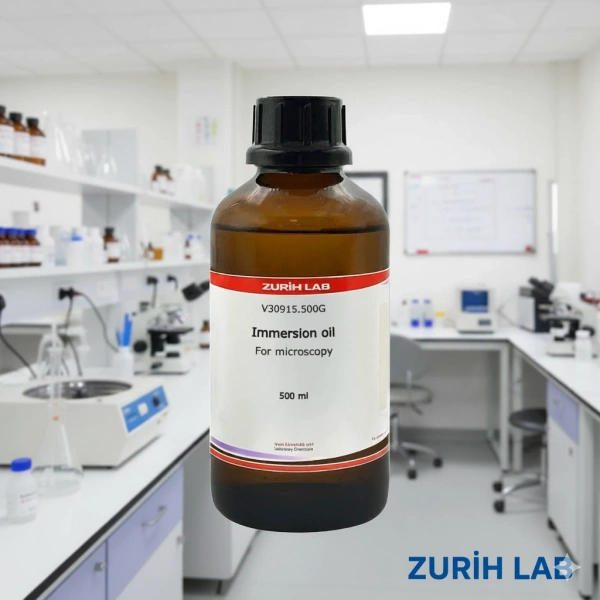 İmersiyon Yağ 500ml - İmmersiyon Yağı Mikroskop İçin - Immersion Oil - Zurih Lab