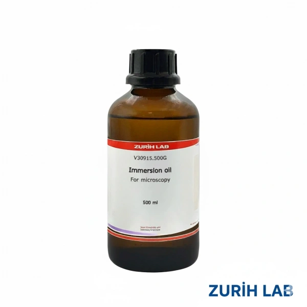 İmersiyon Yağ 500ml - İmmersiyon Yağı Mikroskop İçin - Immersion Oil - Zurih Lab