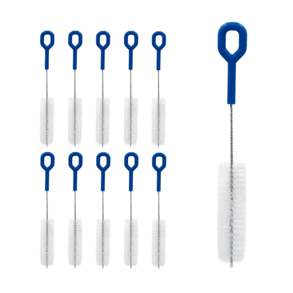 Laboratuvar Test Tüpü Temizleme Fırçaları 18cm - 10 Adetlik Toptan Set