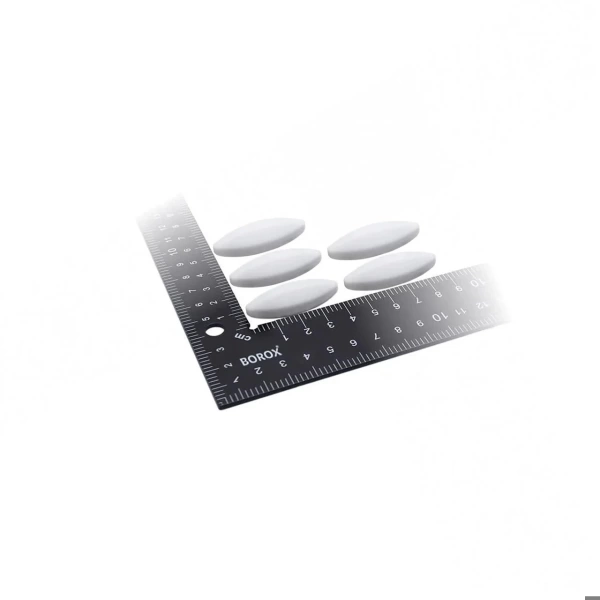 Manyetik Balık (Teflon Karıştırıcı) 15x40 mm - 5 Adetlik Paket - Yüksek Kaliteli