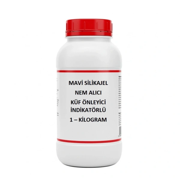 Mavi Silikajel Nem Alıcı 1 Kg - Küf Önleyici İndikatörlü