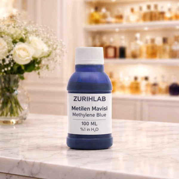 Metilen Mavisi 100 mL (Sıvı Form) - Methylene Blue - 100 mL / HDPE Şişe - Yüksek Kaliteli