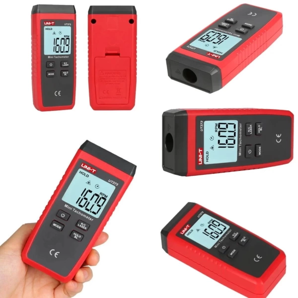 Mini Takometre - Dijital Lazer RPM Hız Ölçer