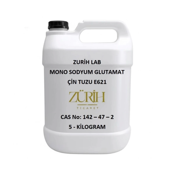Mono Sodyum Glutamat - Çin Tuzu E621 5 KG | Yüksek Kaliteli, Gıda Endüstrisi ve Profesyonel Mutfaklar İçin