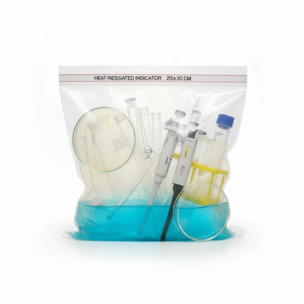 Otoklav Poşeti 20x30 cm – 100’lü Paket – Sterilizasyon İçin Otoklavlanabilen Torba