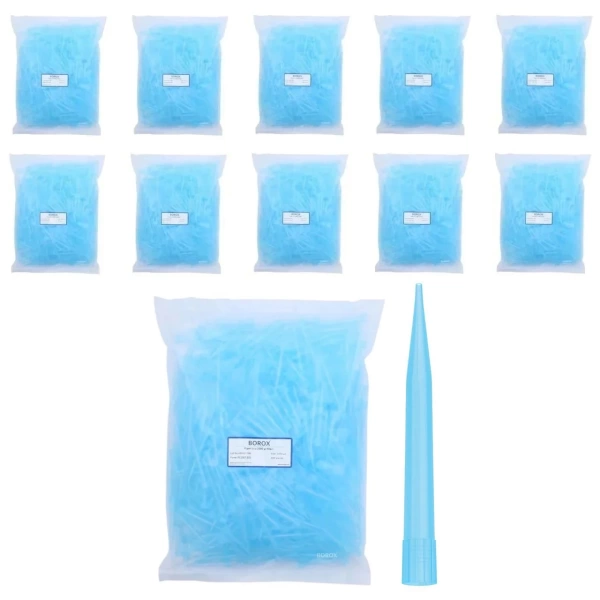 Otomatik Pipet Ucu 1000 µl Mavi - Non Steril - 5000 Adetlik Toptan Set