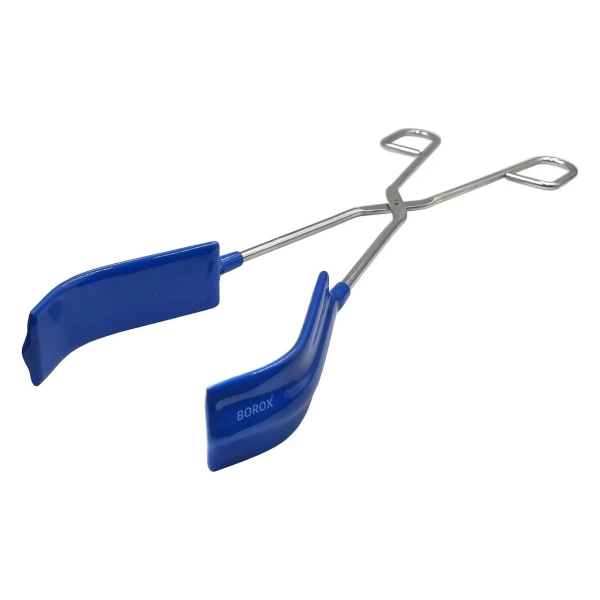 Paslanmaz Çelik Beher Maşası (Beher Tutacağı) 330 mm - PVC Kaplı