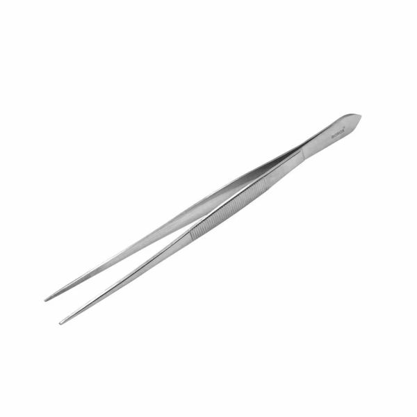 Paslanmaz Çelik Penset 20 Cm - Sivri Uç Dişli Cımbız - 10 Adetlik Toptan Set - Yüksek Kaliteli