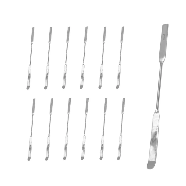 Paslanmaz Çelik Spatula 18 Cm - 12 Adetlik Toptan Set - Yüksek Kaliteli