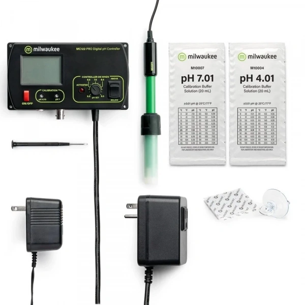pH Ölçer - pH Metre Monitörü Controller - Yüksek Hassasiyetli - Zurih Lab